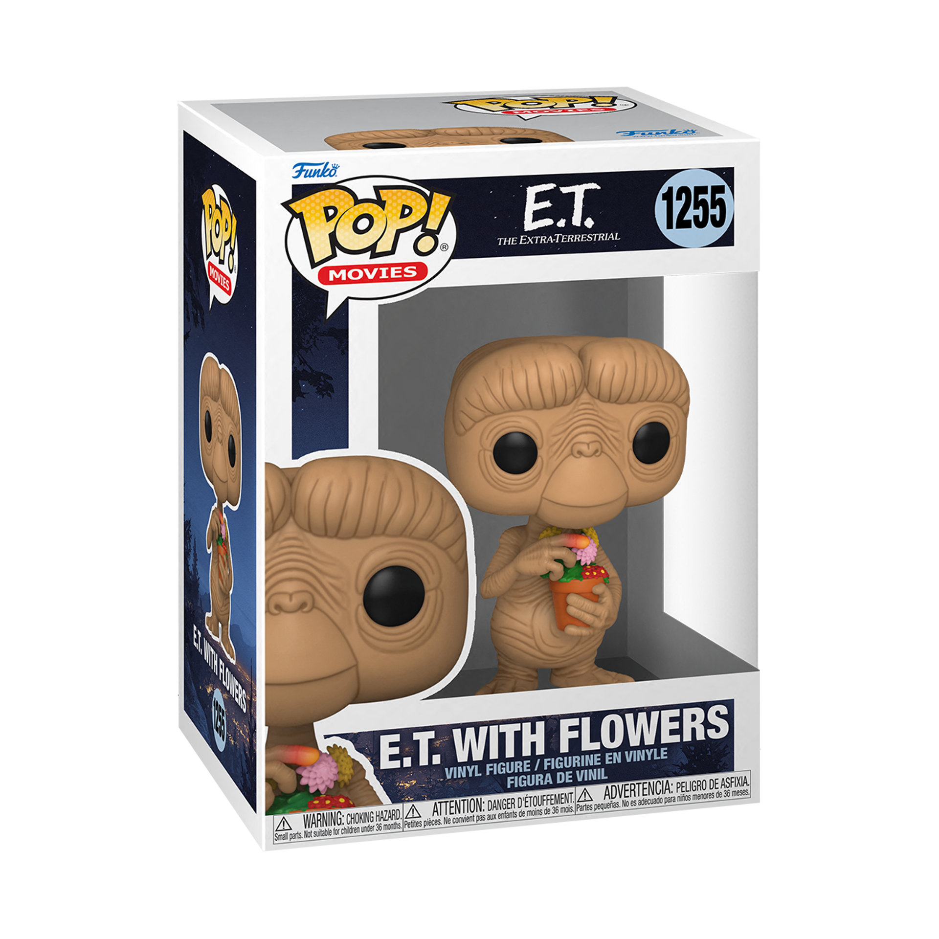 Funko Pop! Movies: E.T. the Extra-Terrestrial 40th Anniversary - E.T. with Flowers ENG Merchandising