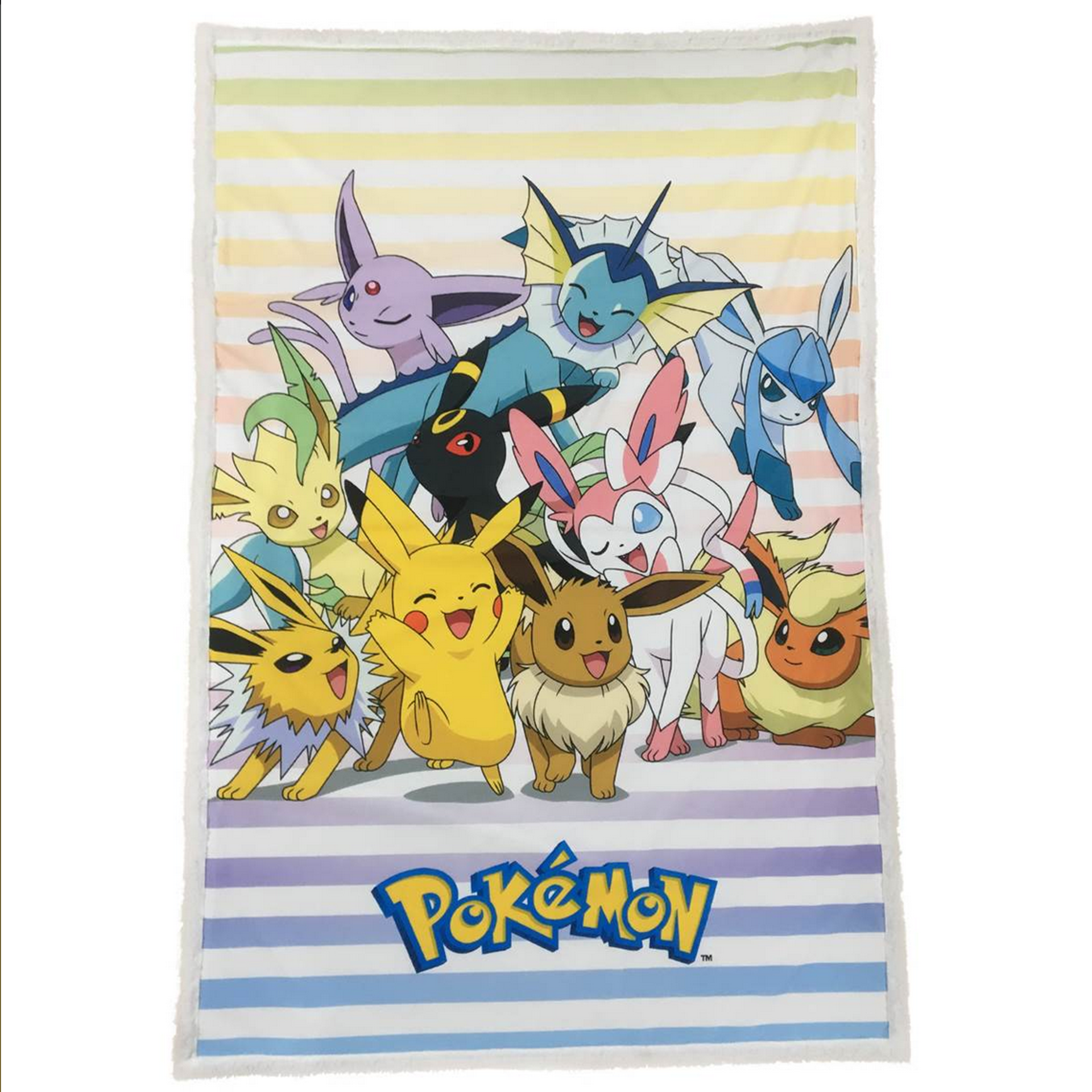 Pokemon - Couverture Evoli Evolutions et Pikachu