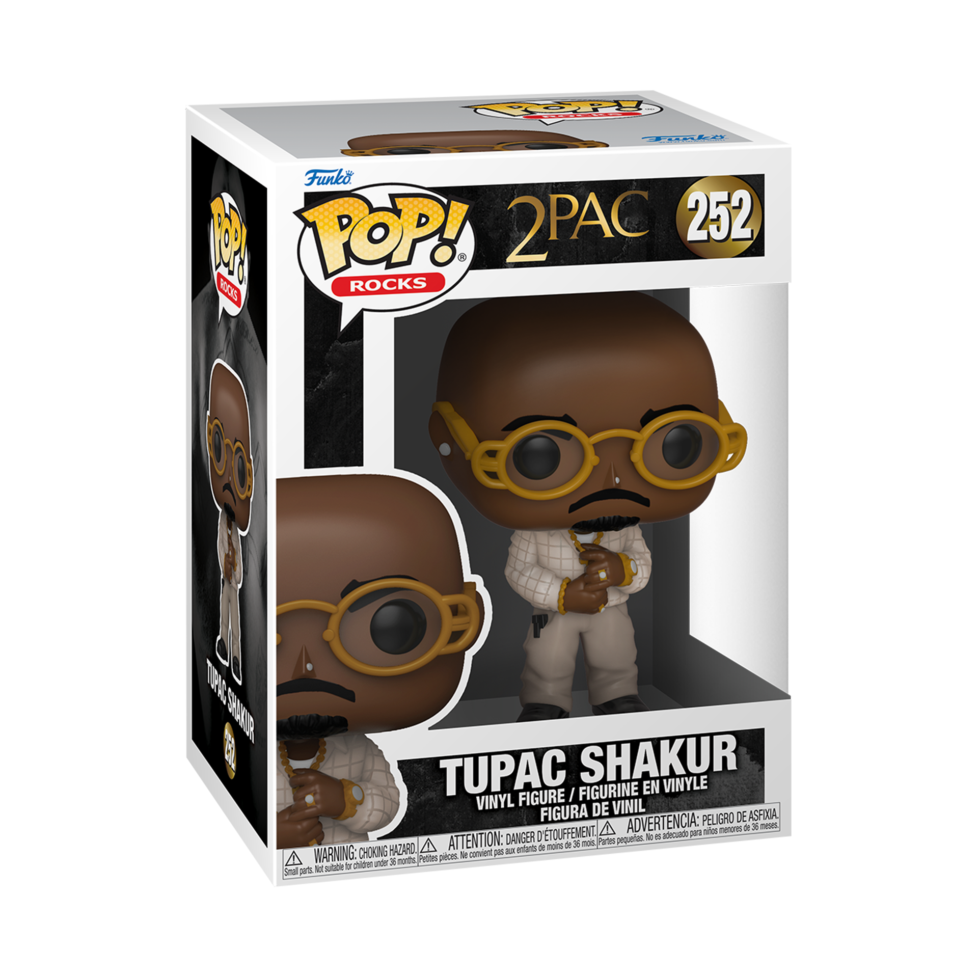 Funko Pop! Rocks: 2Pac - Tupac Shakur (Loyal to the Game)