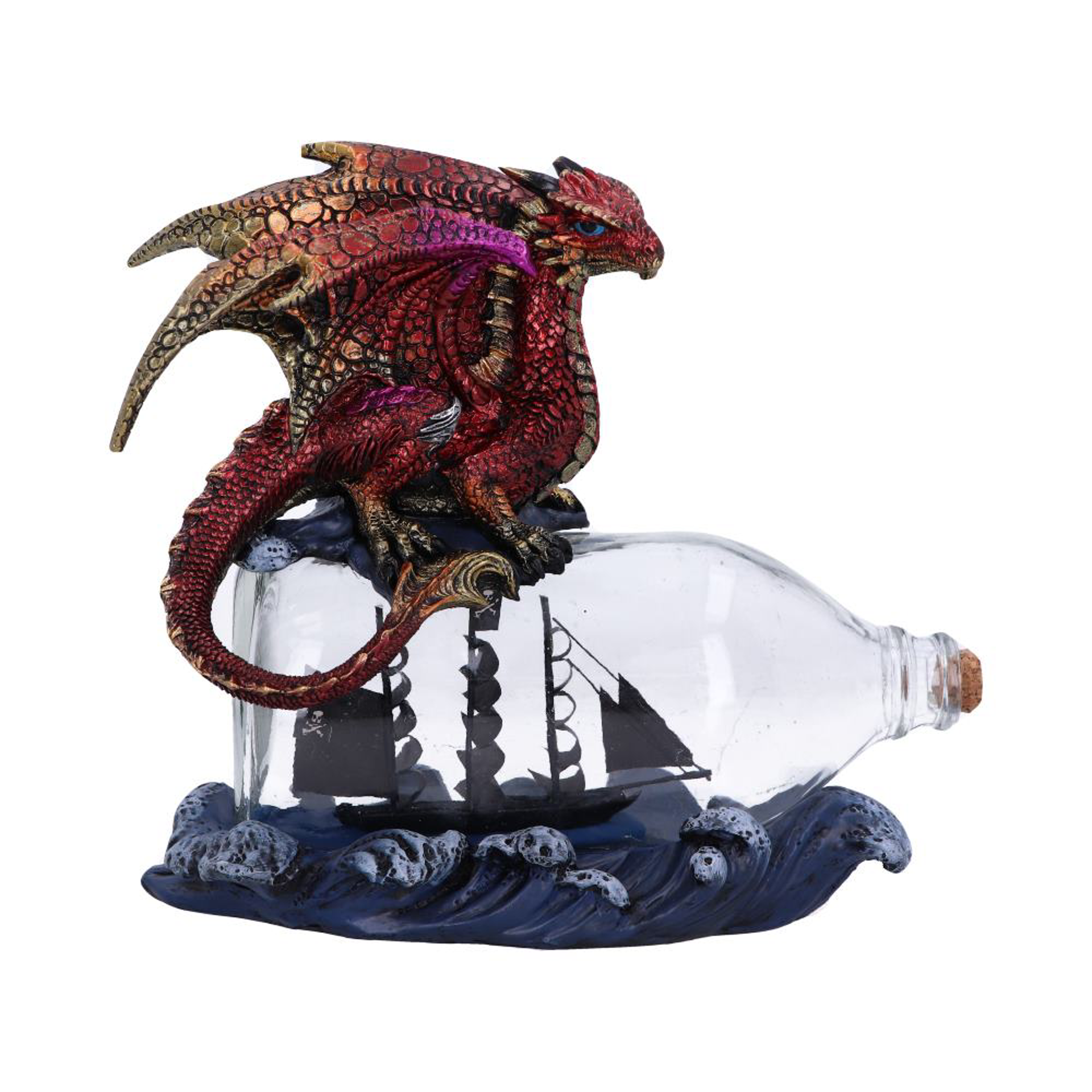 Le Voyage du Dragon de Rubis Figurine 21.5cm