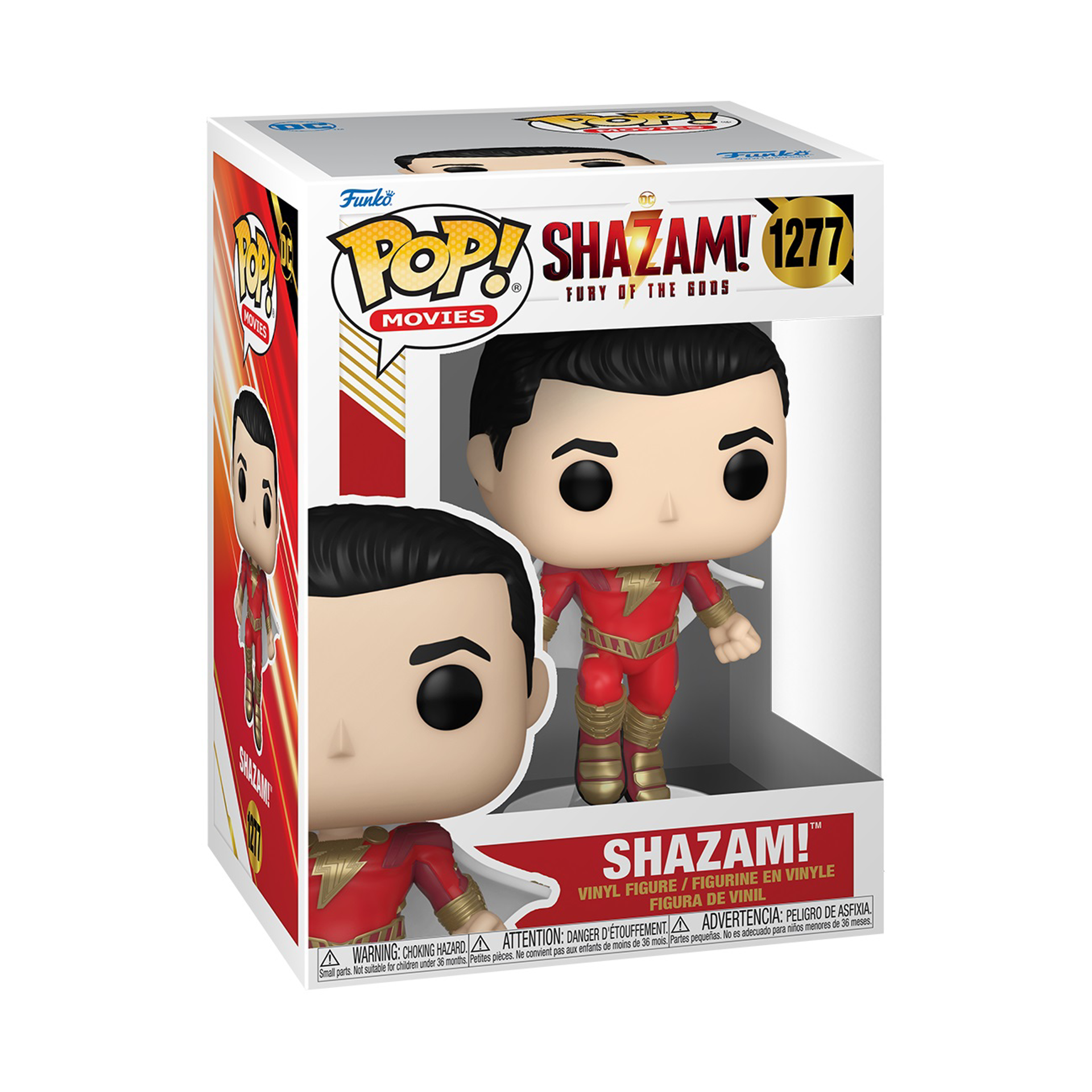 Funko Pop! Movies: Shazam! Fury of the Gods - Shazam (chance of special Chase Glow in the Dark edition)