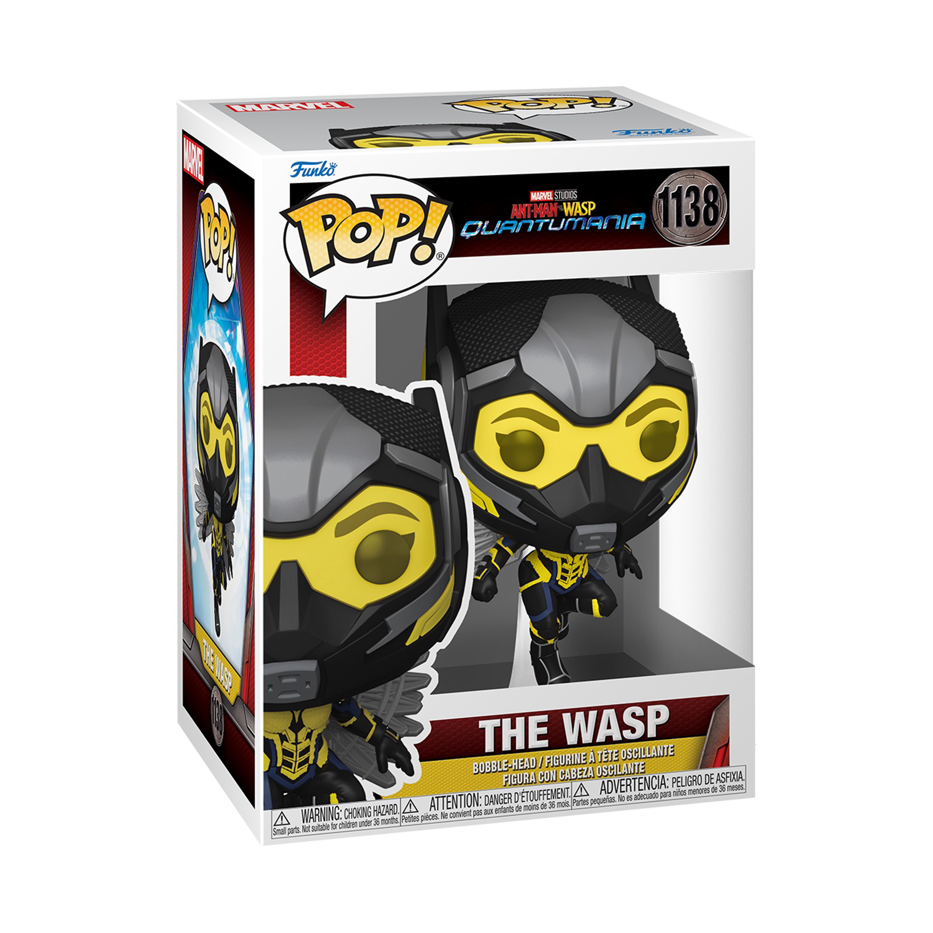 Funko Pop! Marvel: Ant-Man and The Wasp: Quantumania - The Wasp (Chance of Chase)