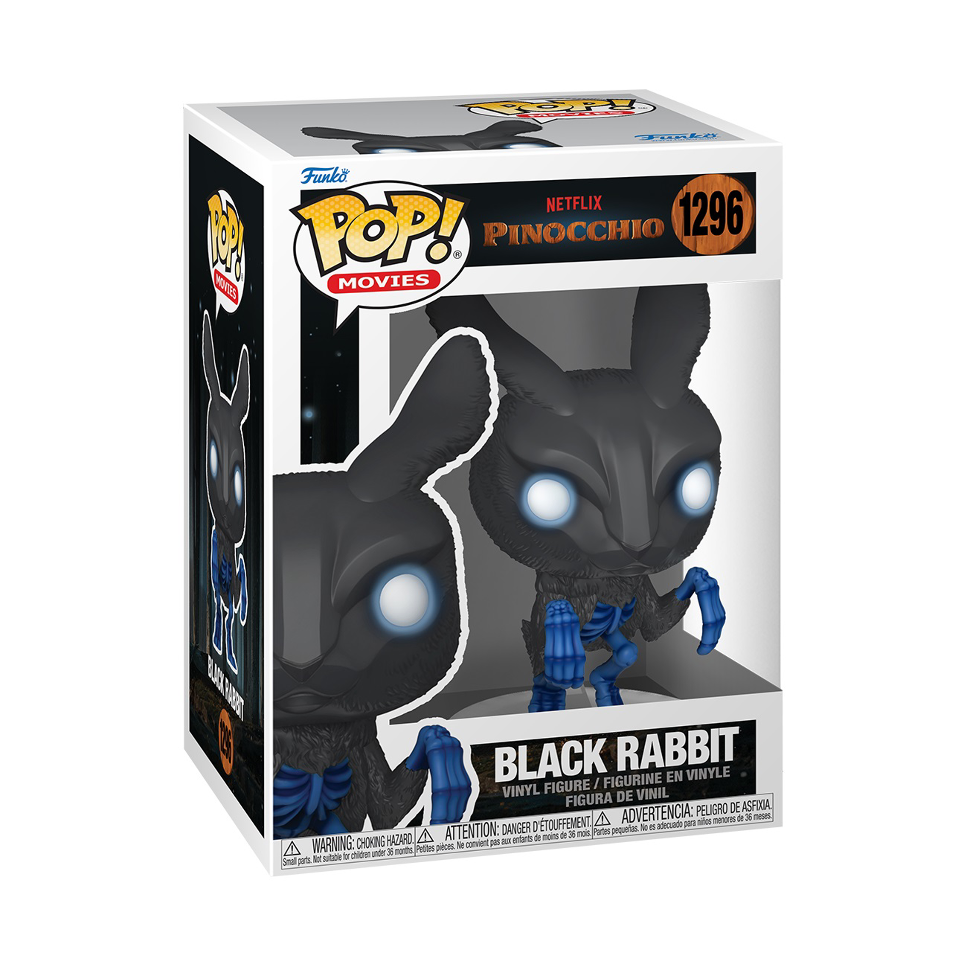 Funko Pop! Movies: Pinocchio (Netflix) - Black Rabbit