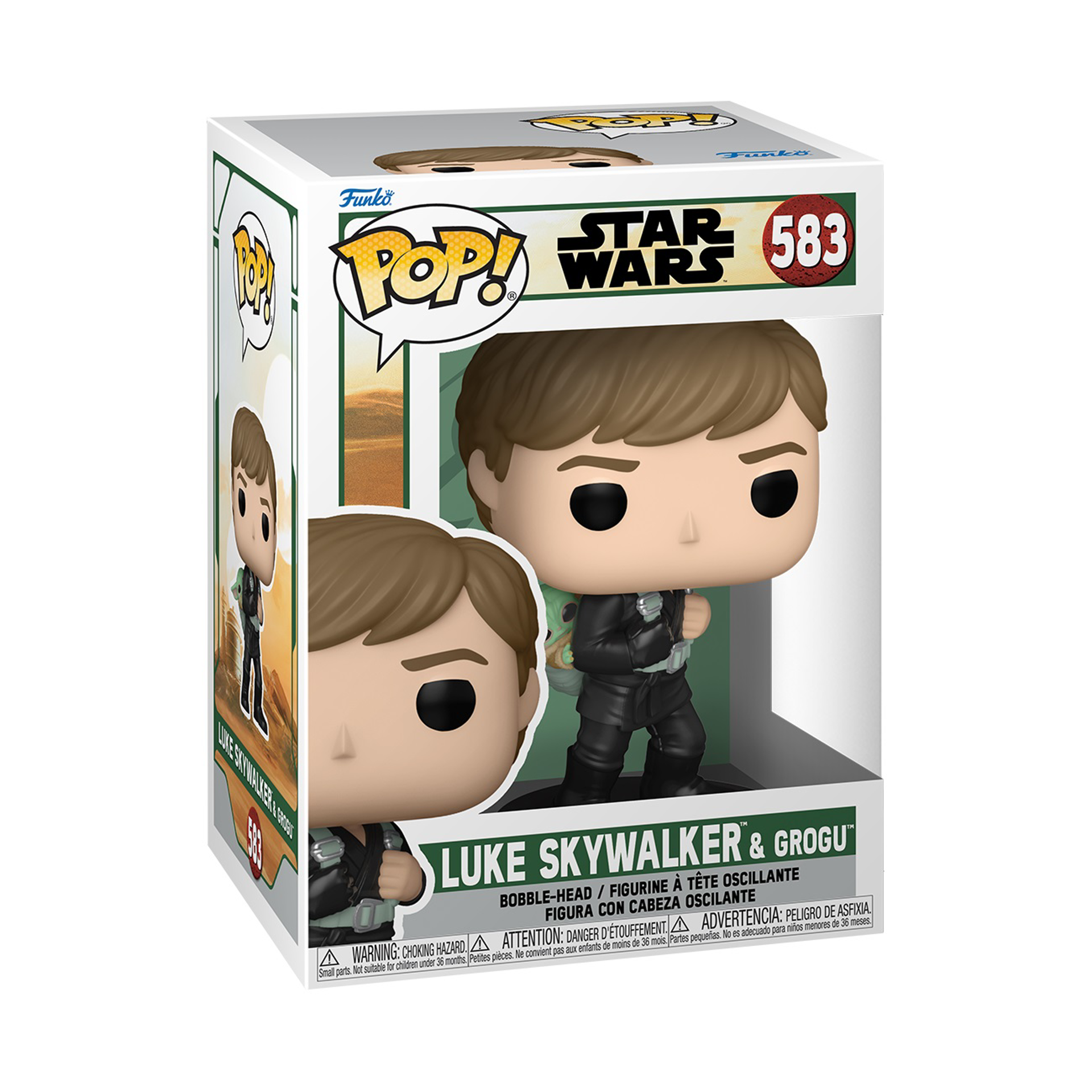 Funko Pop! Star Wars: The Book of Boba Fett - Luke Skywalker (Training Ground)