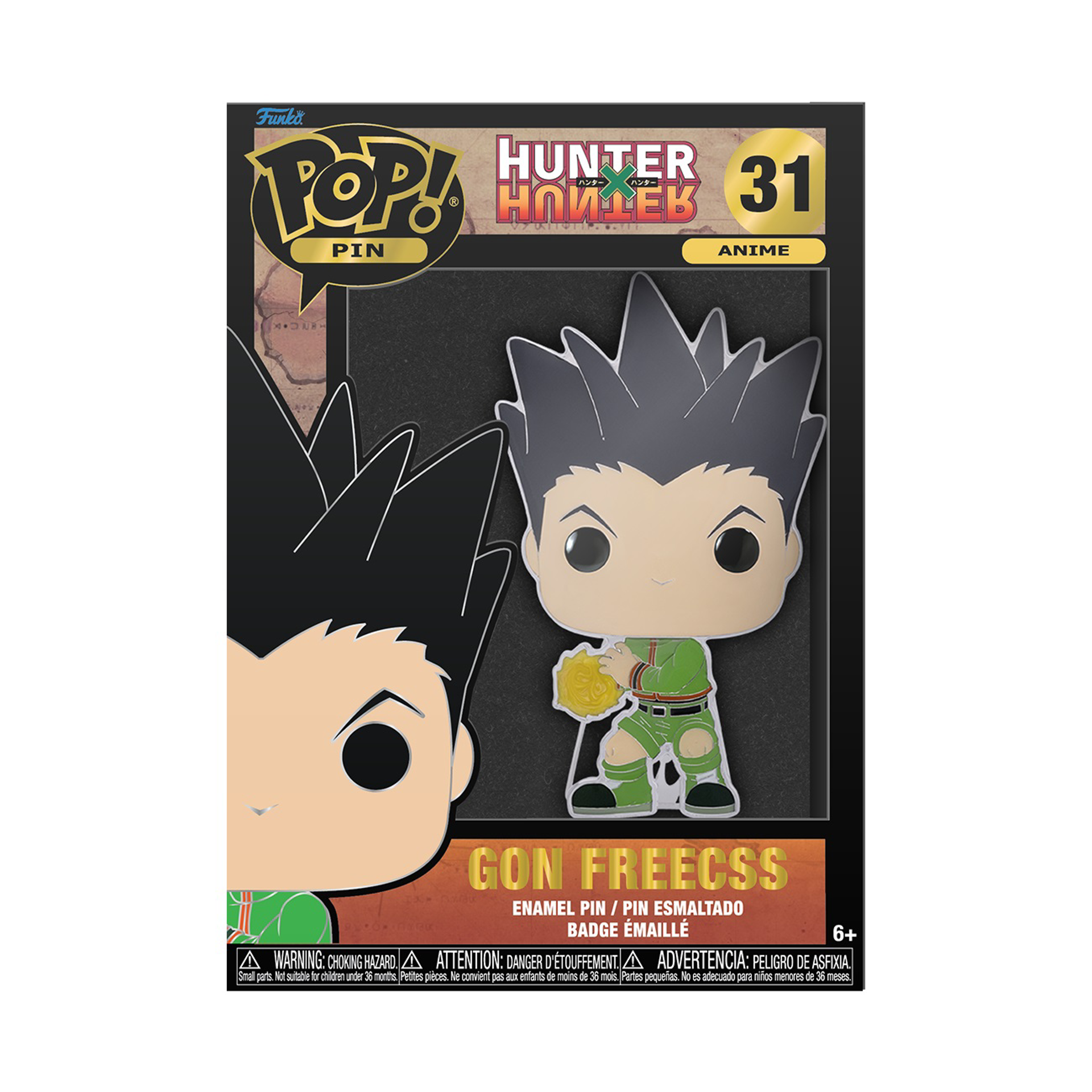 Funko Pop! Pin: Hunter x Hunter - Gon reecss