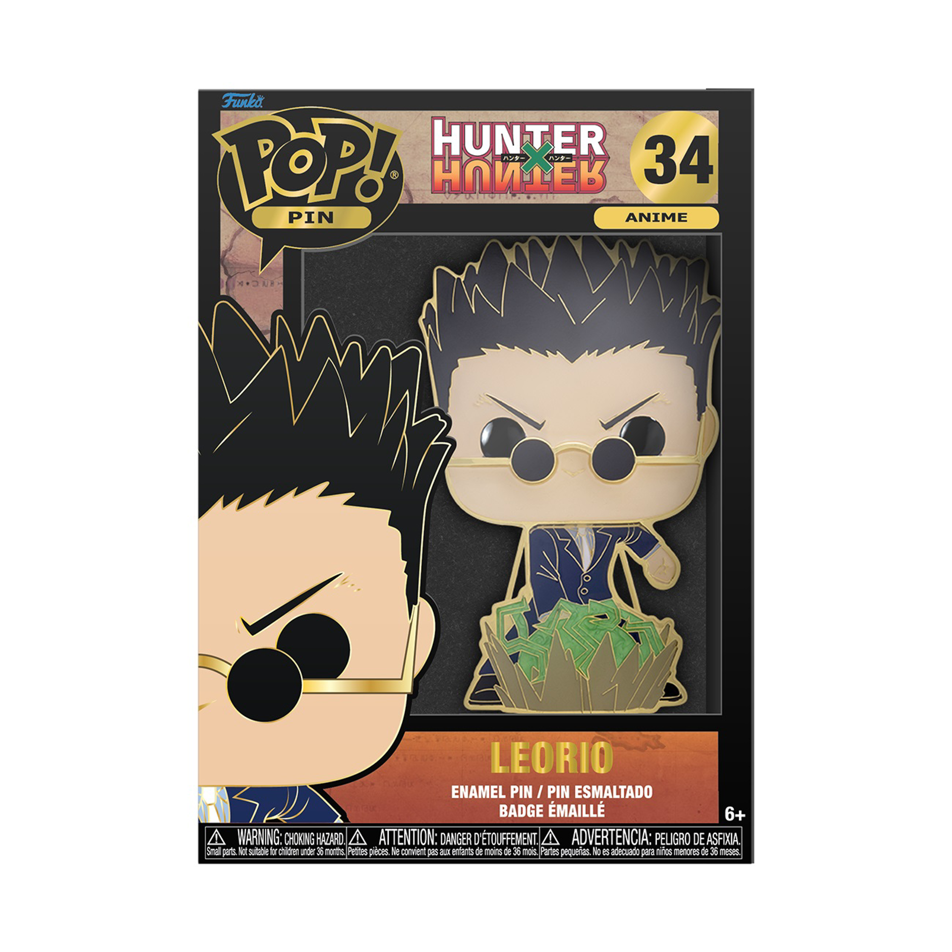 Funko Pop! Pin: Hunter x Hunter - Leorio