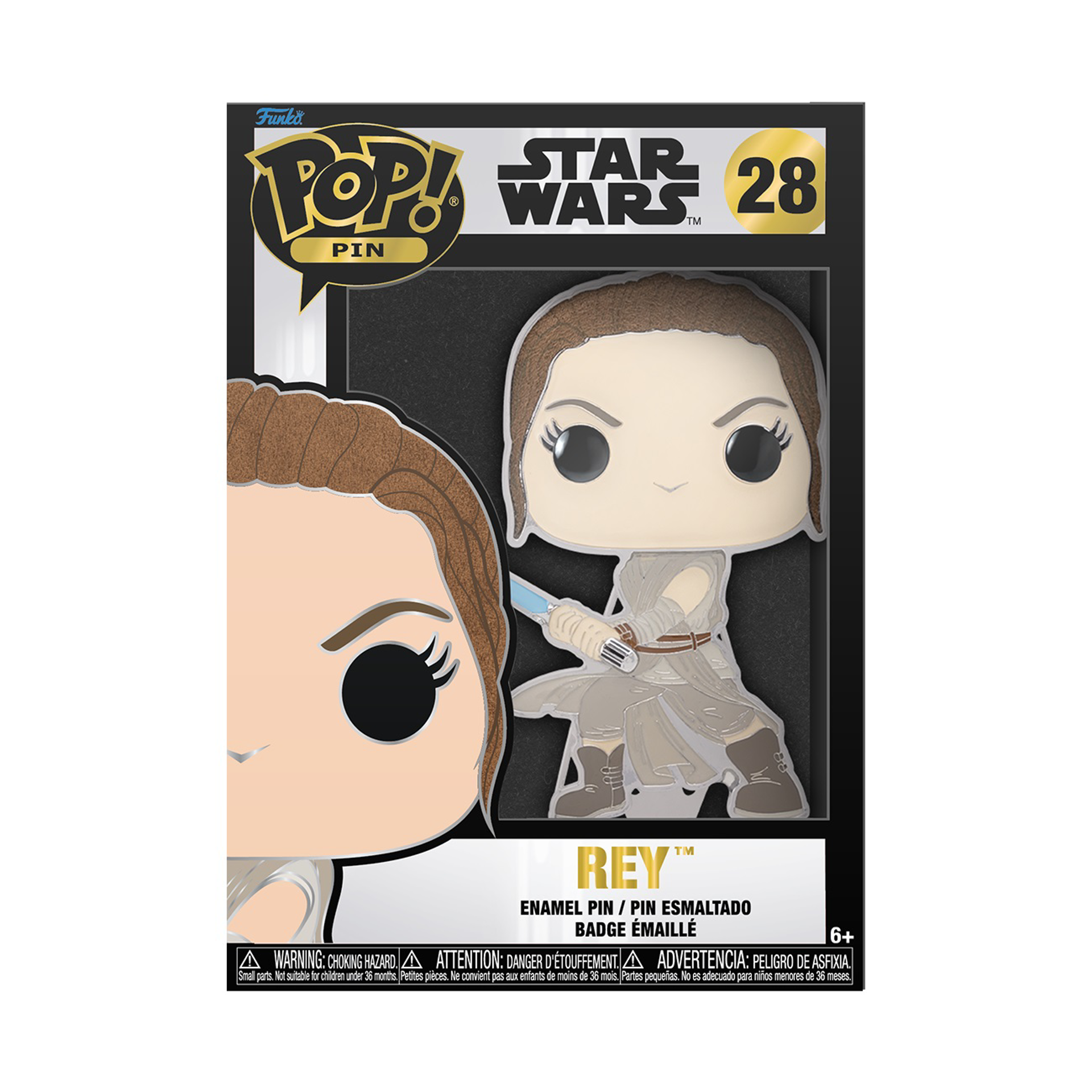 Funko Pop! Pin: Star Wars - Rey