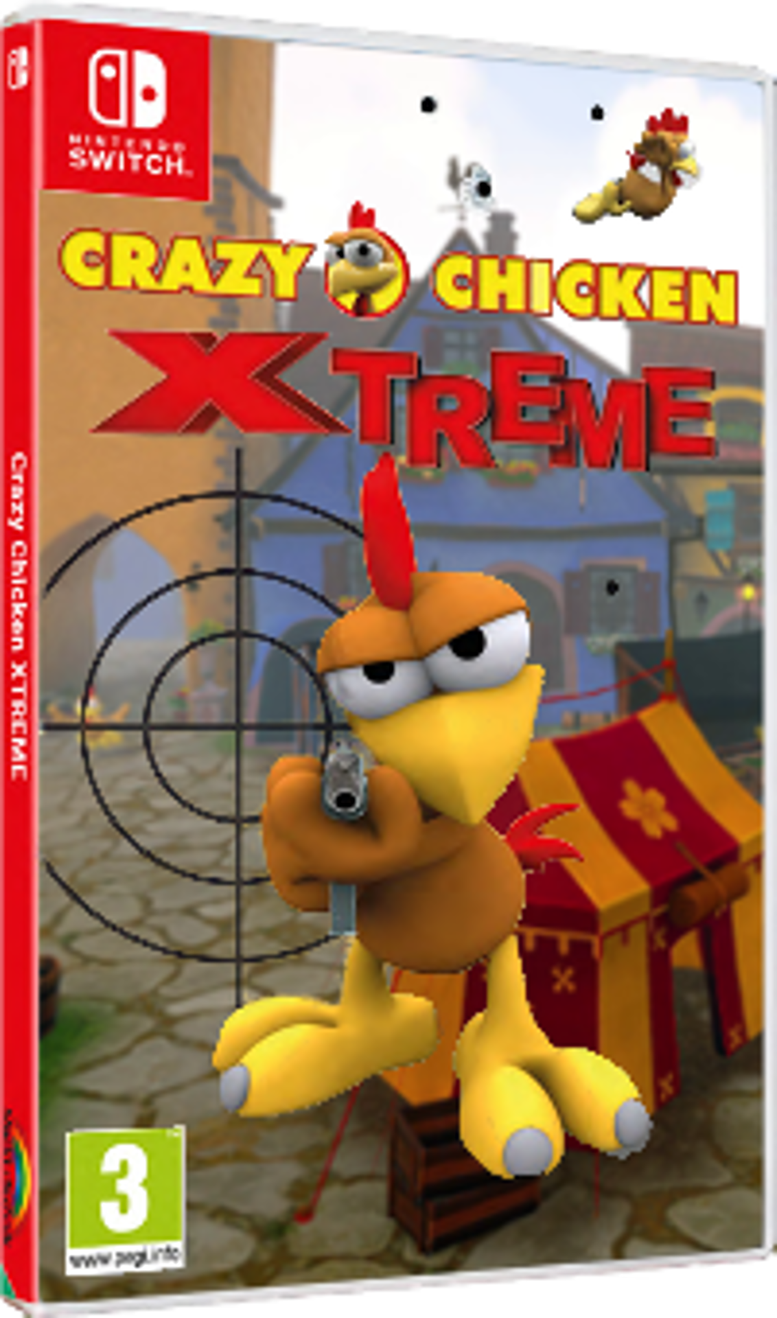 Crazy Chicken Xtreme (code in a box) - Nintendo Switch