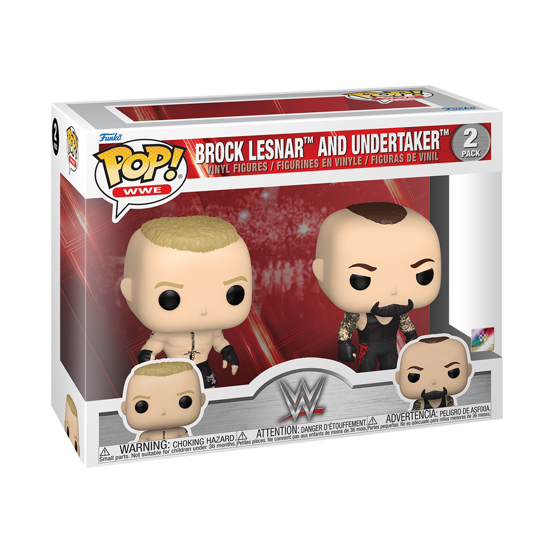 Funko Pop! 2-Pack: WWE - Brock Lesnar and The Undertaker