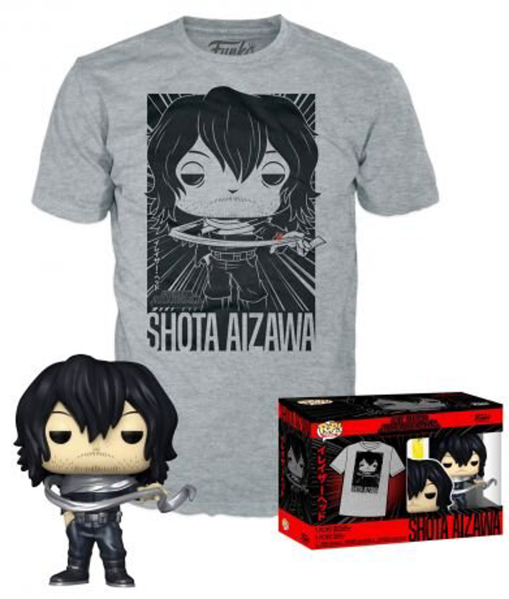 Funko Pop! & Tee: My Hero Academia: Shota Aizawa - S