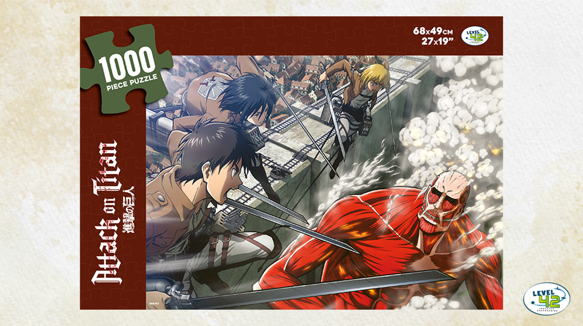 Attack on Titan - Puzzle 1000 Pcs