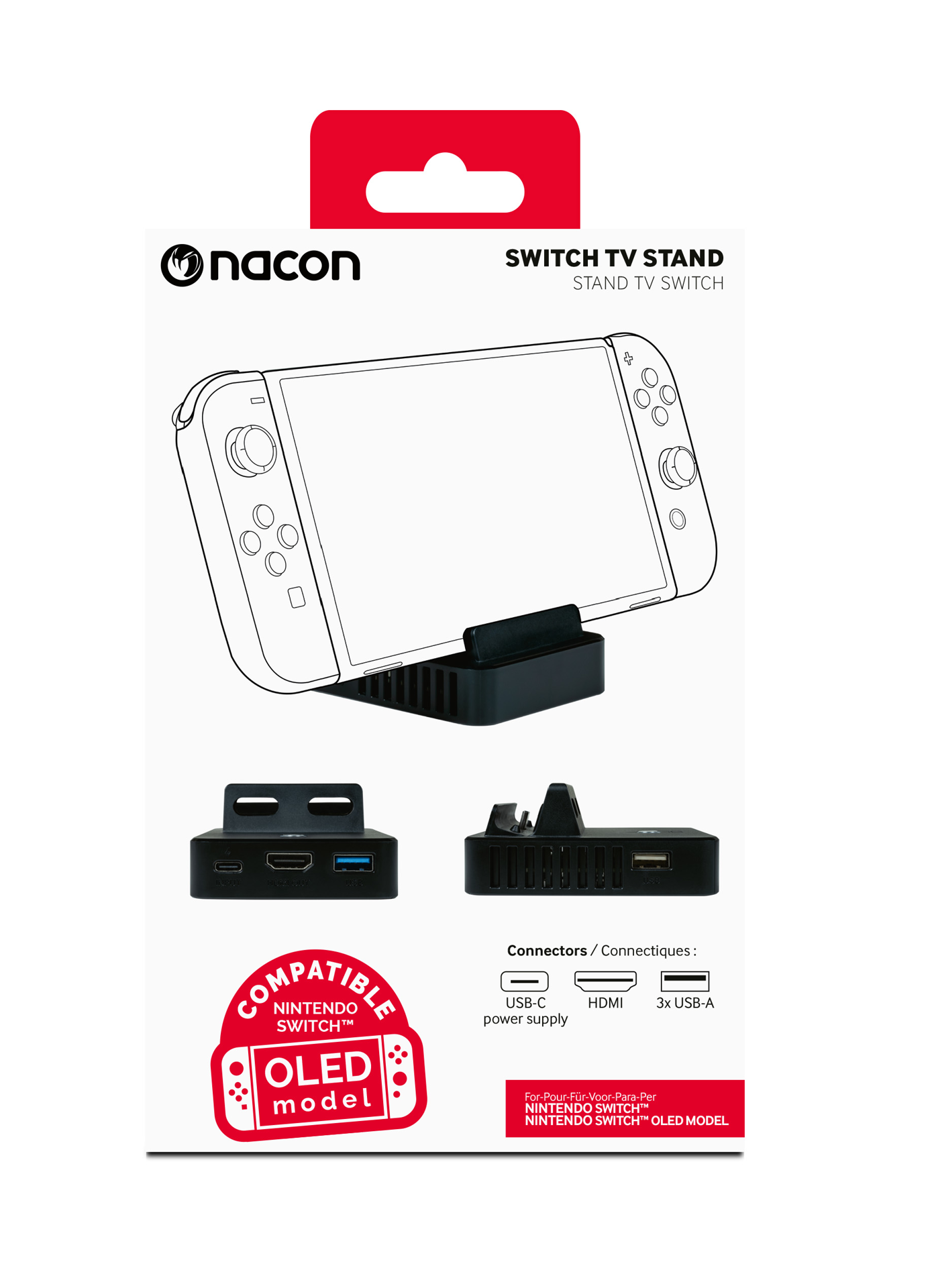 Nacon Switch TV Stand pour Nintendo Switch et Nintendo Switch OLED