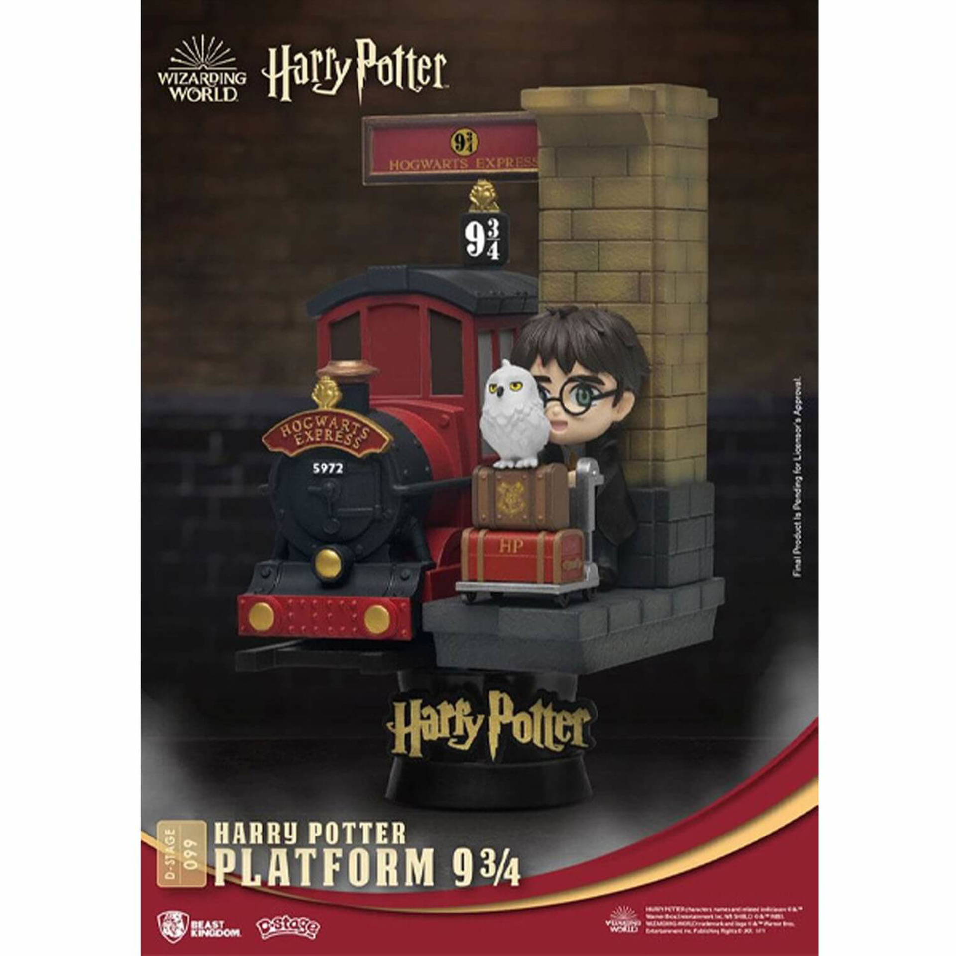 Warner Bros - Diorama-099 - Harry Potter - Voie 9 3/4