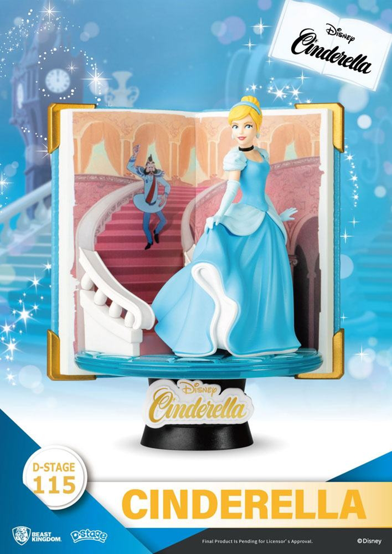 Disney - Diorama-115 - Livre Histoire - Cendrillon