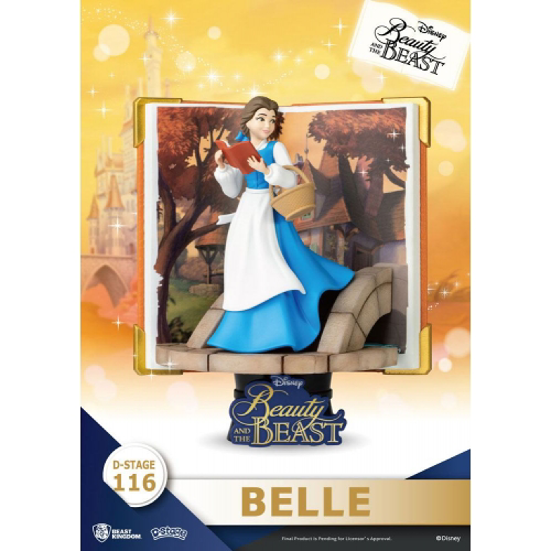 Disney - Diorama-116 - Livre Histoire - Belle