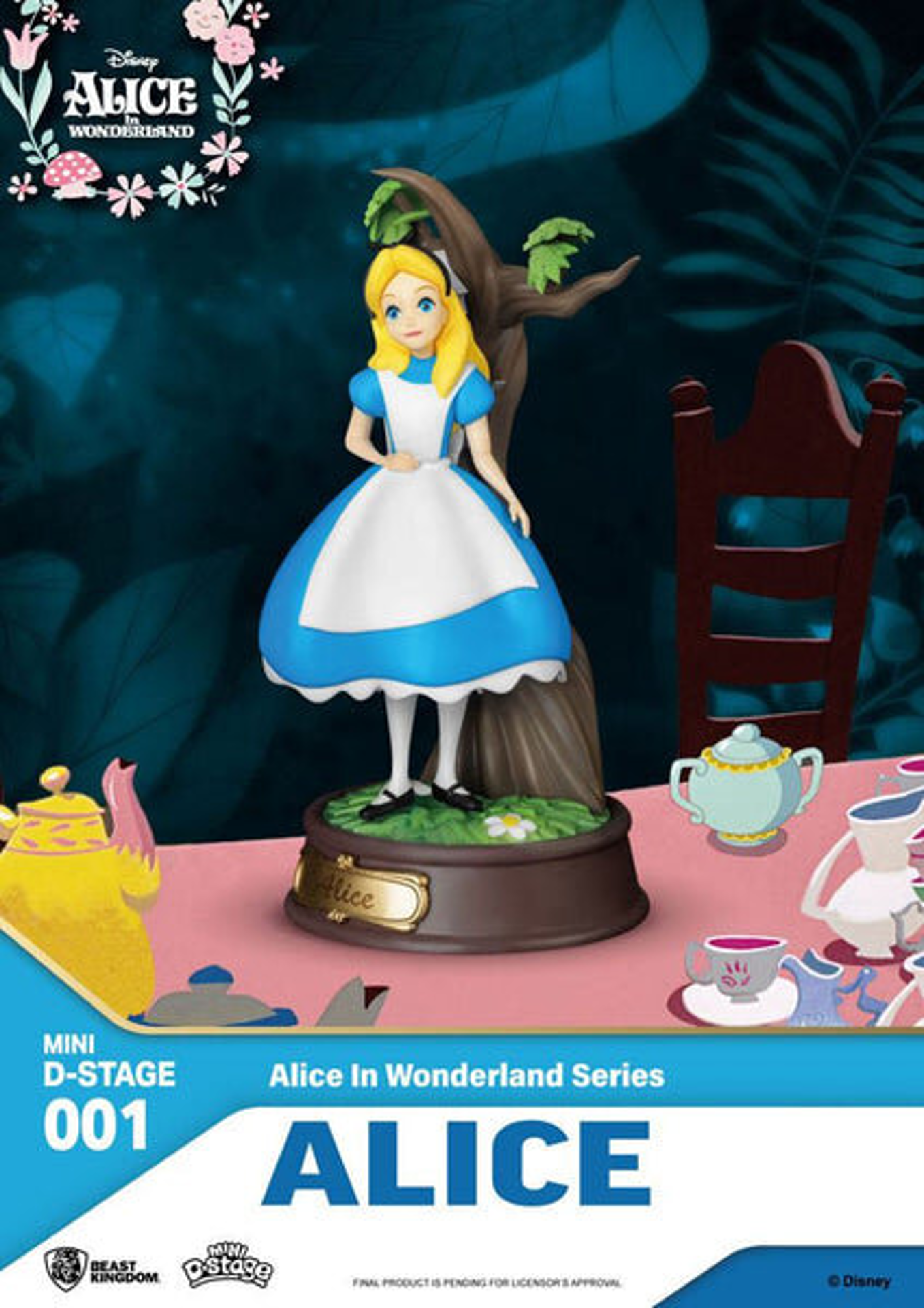 Disney - Mini Diorama-001 - Alice aux Pays des Merveilles Series - Alice