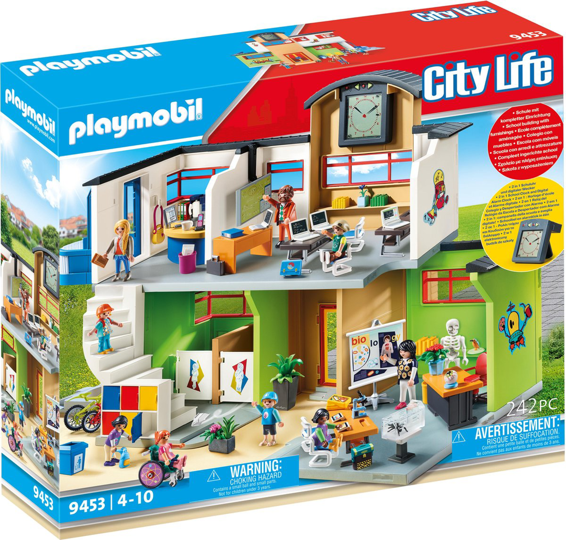 Playmobil - Ecole complètement aménagée - City Life 9453