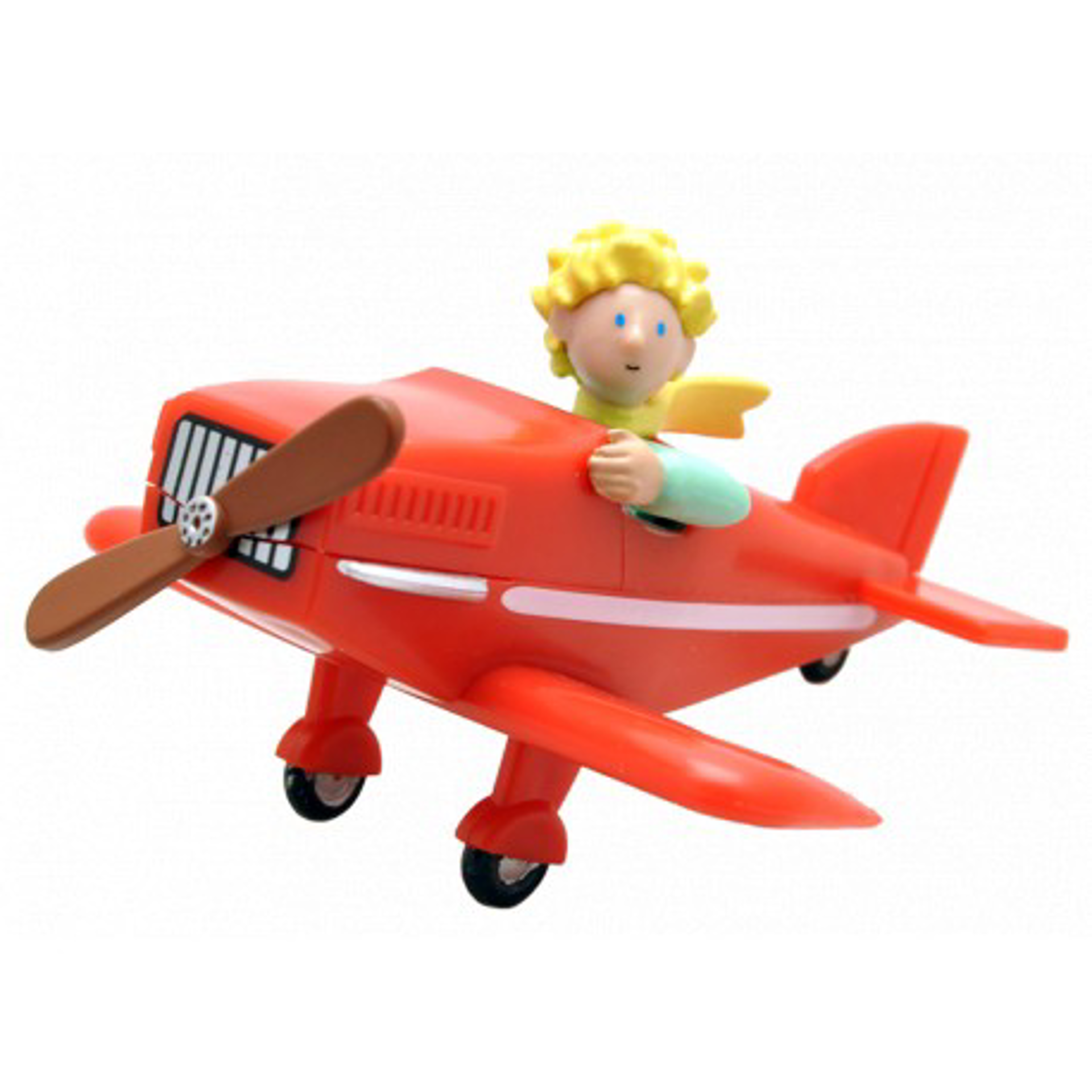 Petit Prince - Figurine le Petit Prince dans son avion