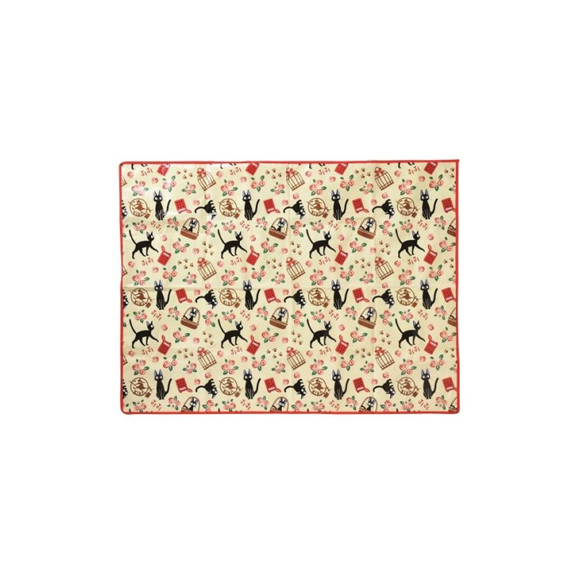 Ghibli - Kiki la petite sorcière - Nappe de pique-nique Motifs de Jiji 90x120cm