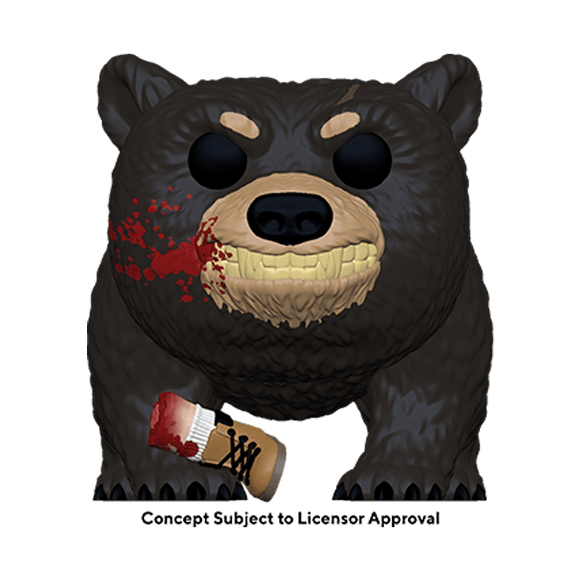 Funko Pop! Movies: Cocaine Bear - Bear with Leg (Bloody)