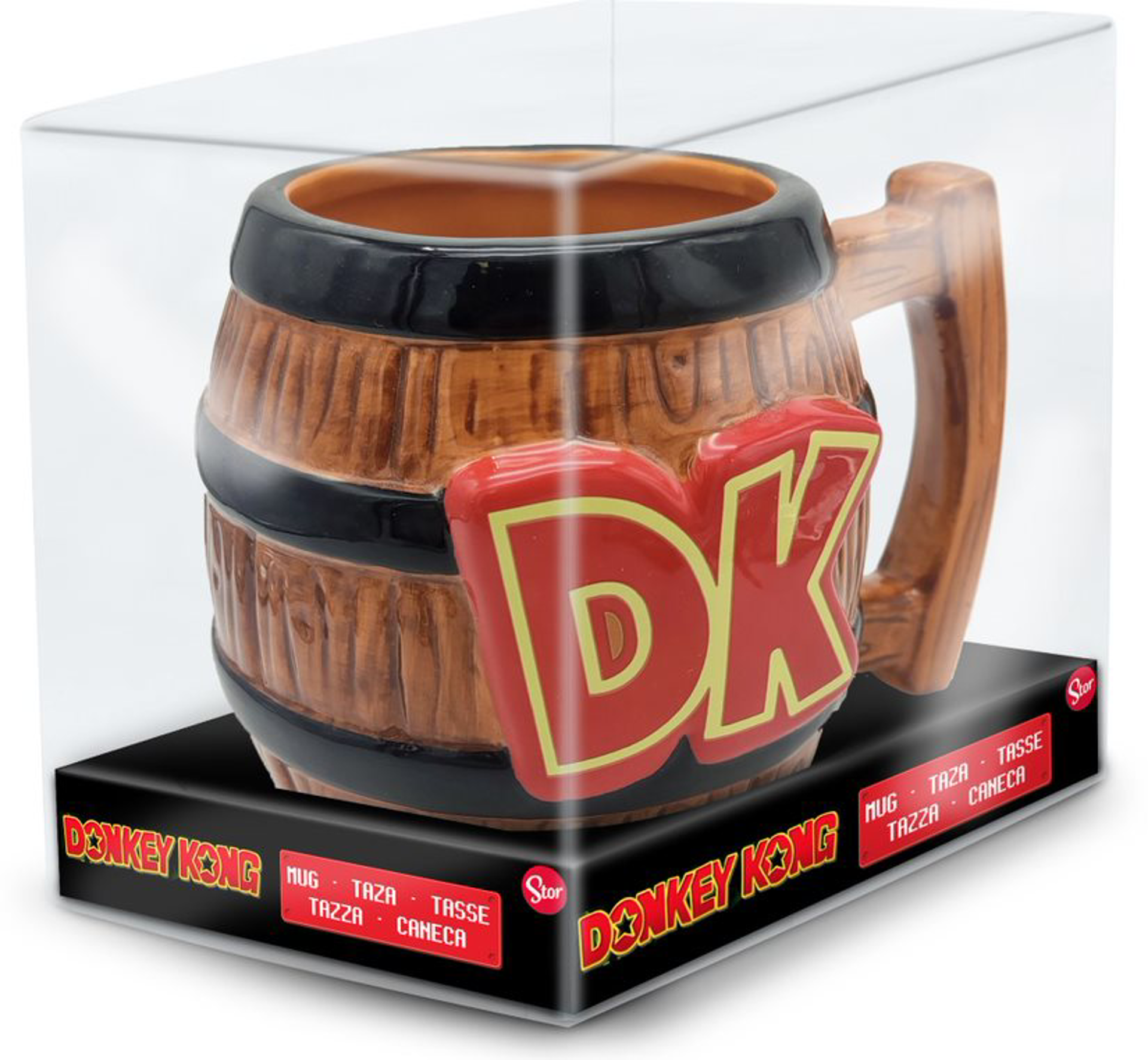 Stor Young Adult - Nintendo - Mug 3D en Dolomite - Barril Donkey Kong - 475 ML