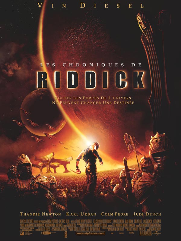 Riddick (les chroniques de) [DVD à la location]