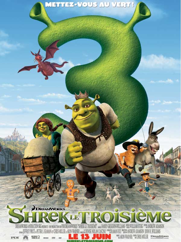 Shrek 3 [DVD à la location]