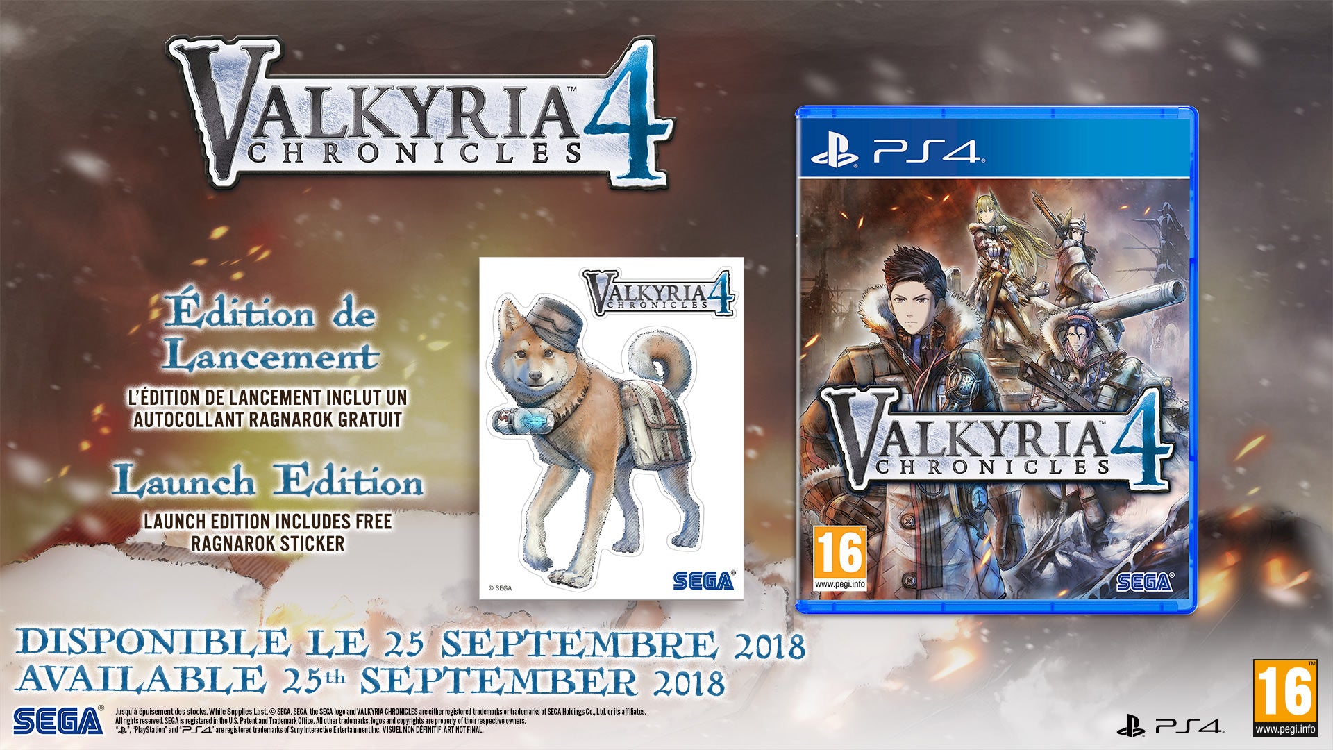 Valkyria Chronicles 4 Day One Edition