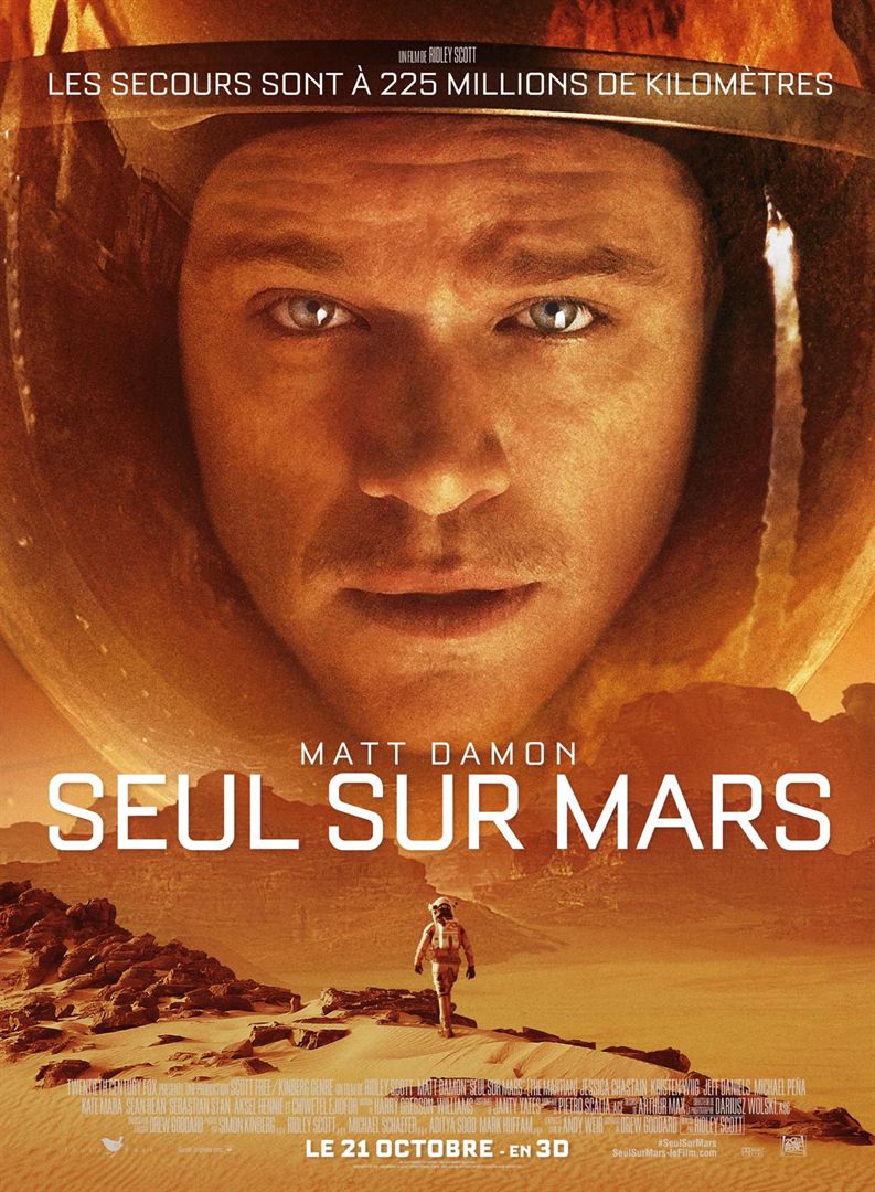 Seul sur mars [Blu-ray à la location] 3D