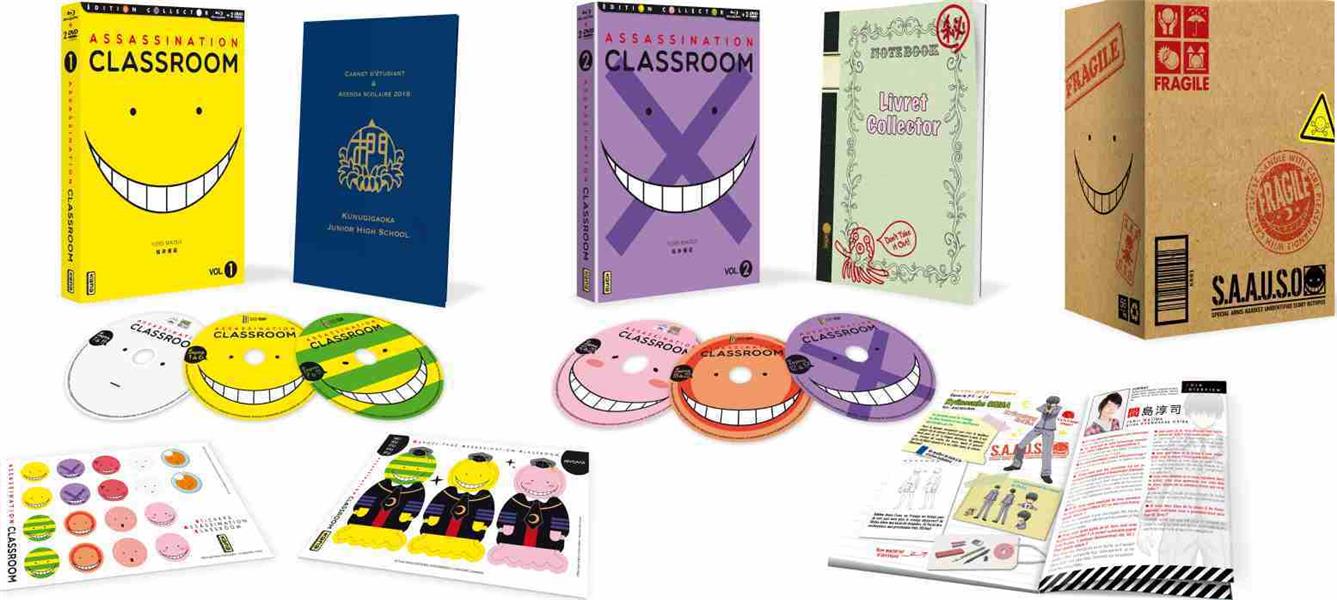 Assassination Classroom - Intégrale Saison 1 [Blu-ray]