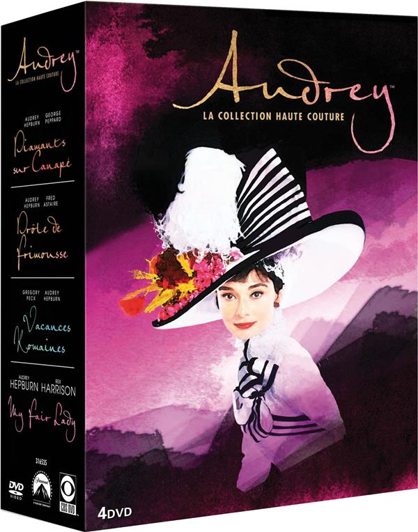 Coffret Audrey Hepburn : Diamants Sur Canapé  Drôle De Frimousse  Vacances Romaines My Fair Lady [DVD]