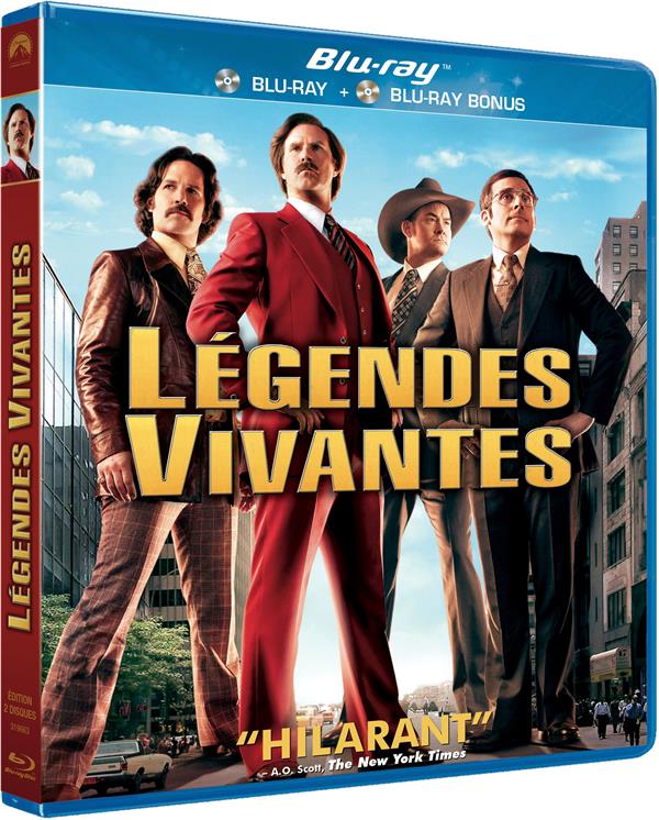 Légendes vivantes (Anchorman 2 : la légende continue) [Blu-ray]