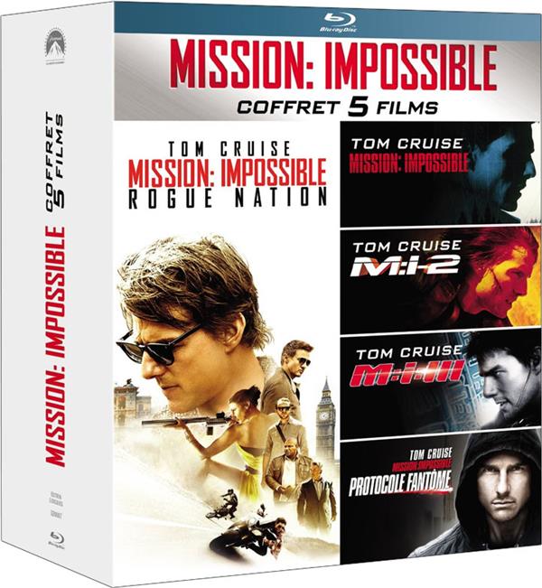 Mission : Impossible - L'intégrale des 5 films [Blu-ray]