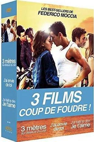 Best-sellers de Federico Moccia: 3 mètres au-dessus du ciel + J'ai envie de toi + J'ai failli te dire je t'aime [DVD]