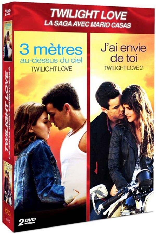 2 comédies romantiques avec Mario Casas : 3 mètres au-dessus du ciel (Twilight Love) + J'ai envie de toi (Twilight Love 2) [DVD]