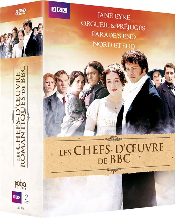 Chefs-d'oeuvre de la BBC: Orgueil & préjugés + Jane Eyre + Nord & Sud + Parade's End [DVD]