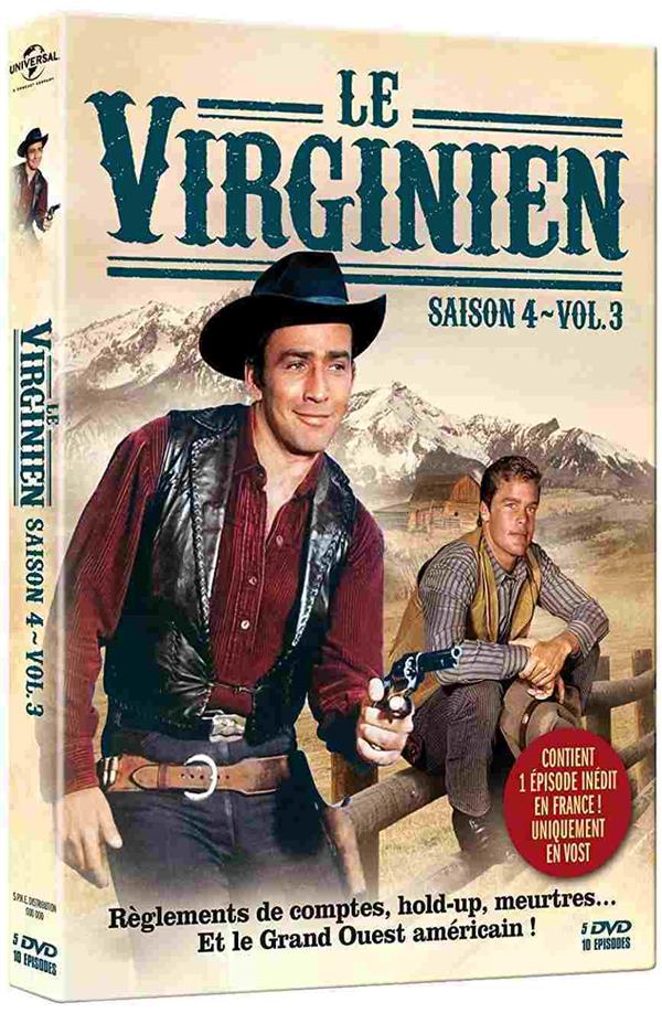 Le Virginien - Saison 4 - Volume 3 [DVD]