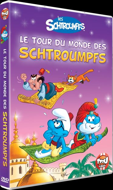 Le Tour Du Monde Des Schtroumpfs [DVD]