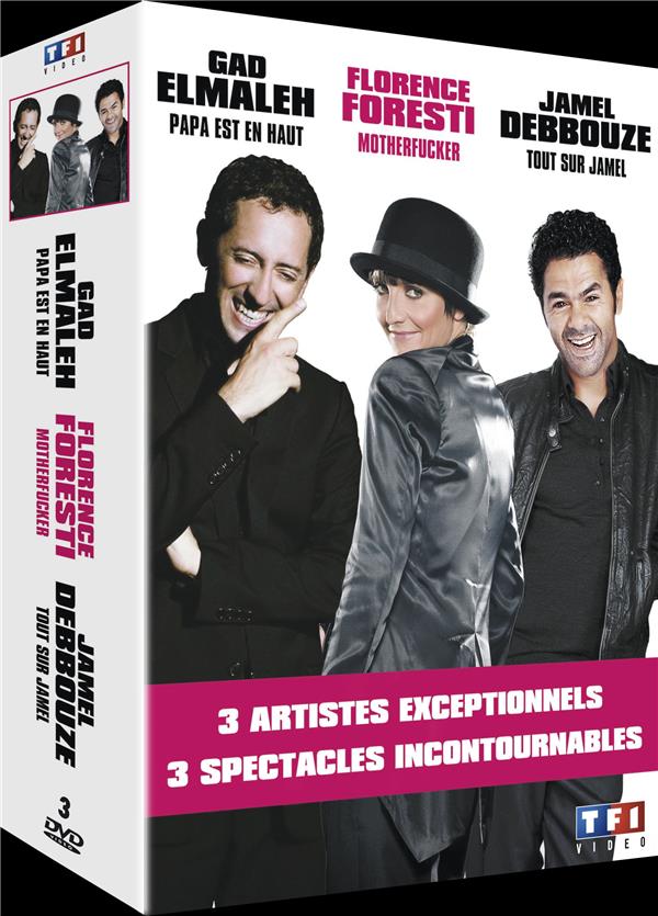 Coffret Best Of Humour 3 Spectacles : Motherfucker  Papa Est En Haut  Tout Sur Jamel [DVD]