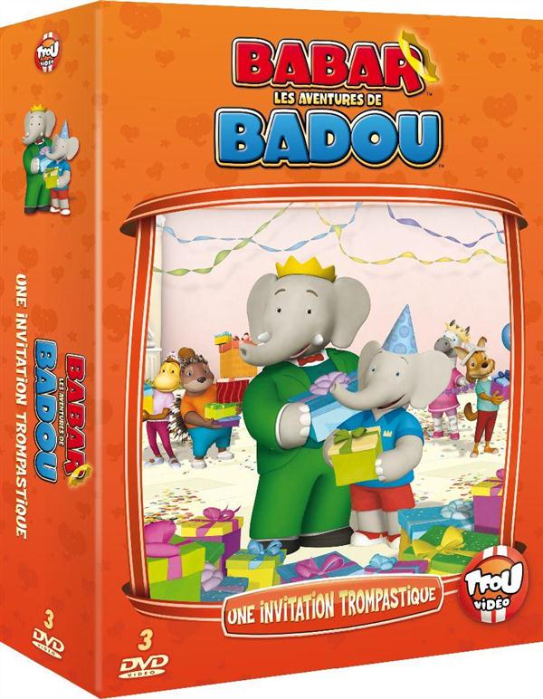 Coffret Babar, Les Aventures De Badou : Une Invitation Trompastique [DVD]