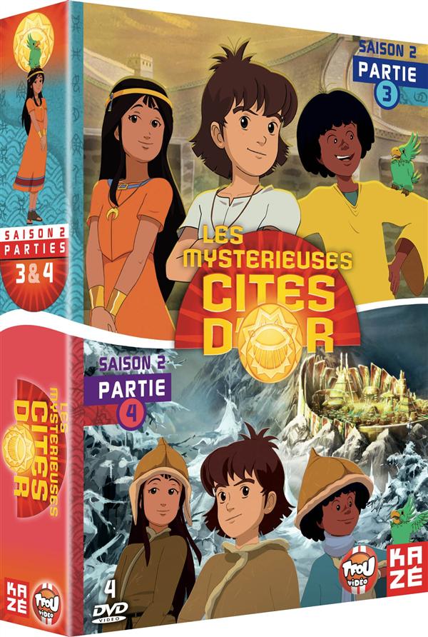 Les Mystérieuses Cités D'or, Saison 2, Vol. 3 Et 4 [DVD]