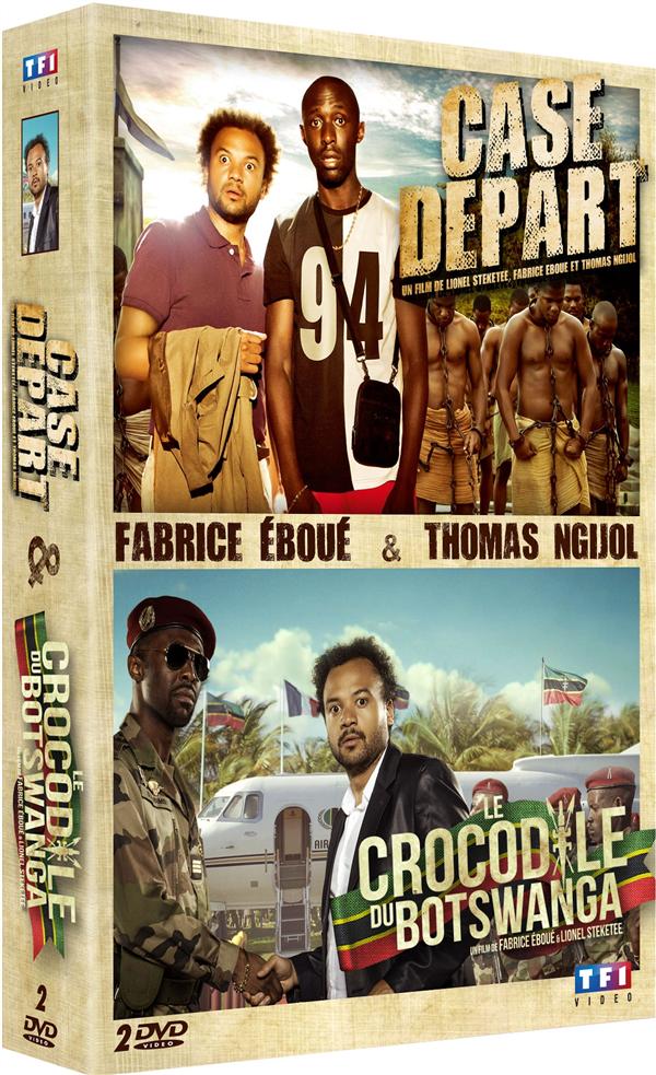 Coffret Eboué/Ngijol : Le Crocodile Du Botswanga  Case Départ [DVD]