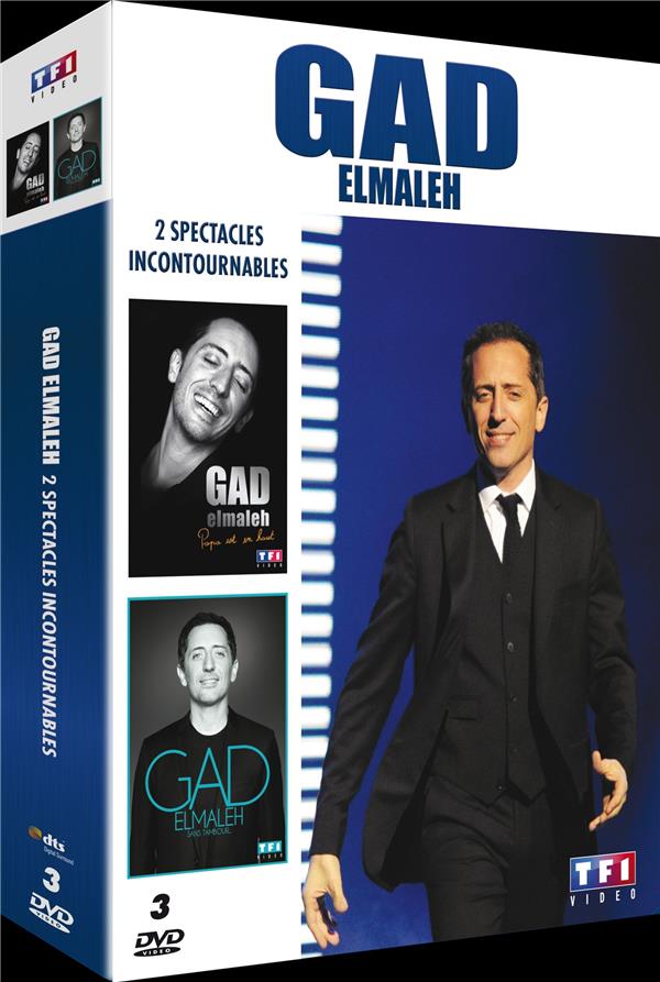 Coffret Gad Elmaleh 2 Spectacles : Papa Est En Haut  Sans Tambour [DVD]