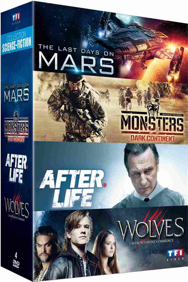 Collection Science-fiction: The Last Days on Mars + Monsters Dark Continent + After Life + Wolves [DVD]