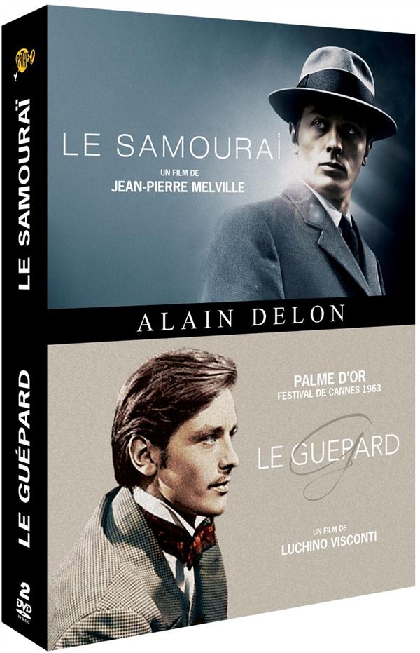 2 films d'Alain Delon : Le guépard + Le samouraï [DVD]