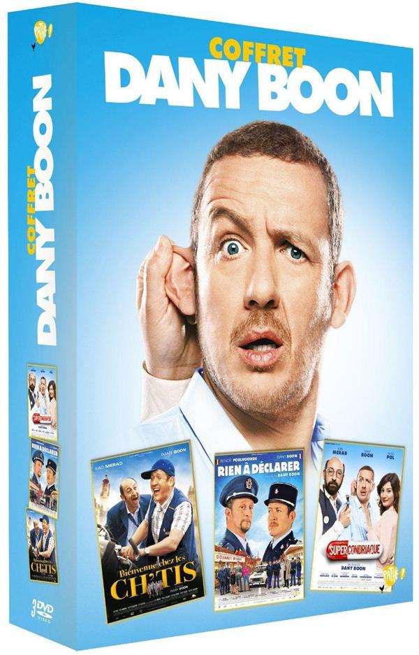 Coffret Dany Boon : Bienvenue Chez Les Ch'tis  Rien à Déclarer  Supercondriaque [DVD]