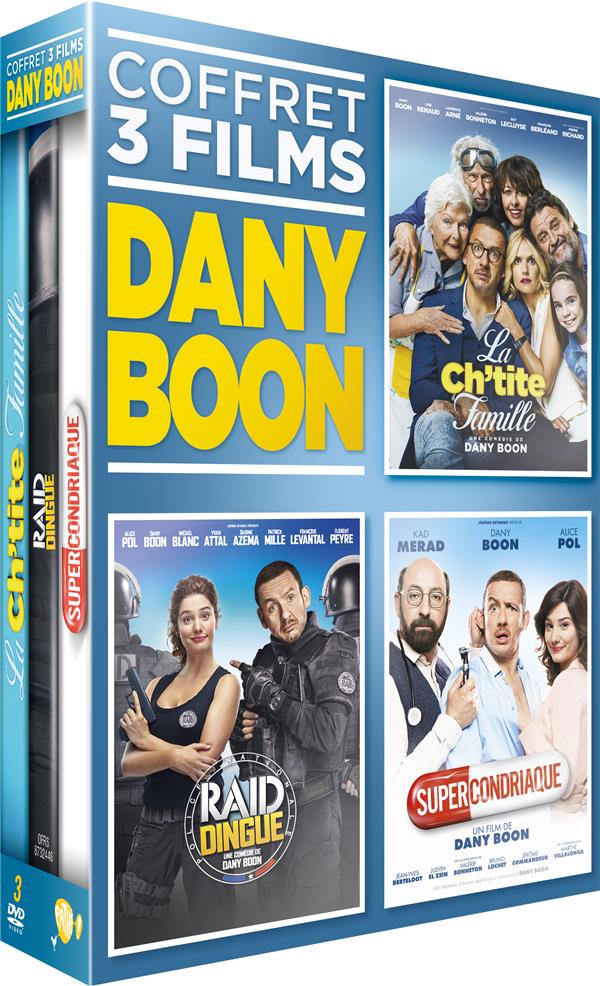 La Ch'tite famille + Raid dingue + Supercondriaque [DVD]