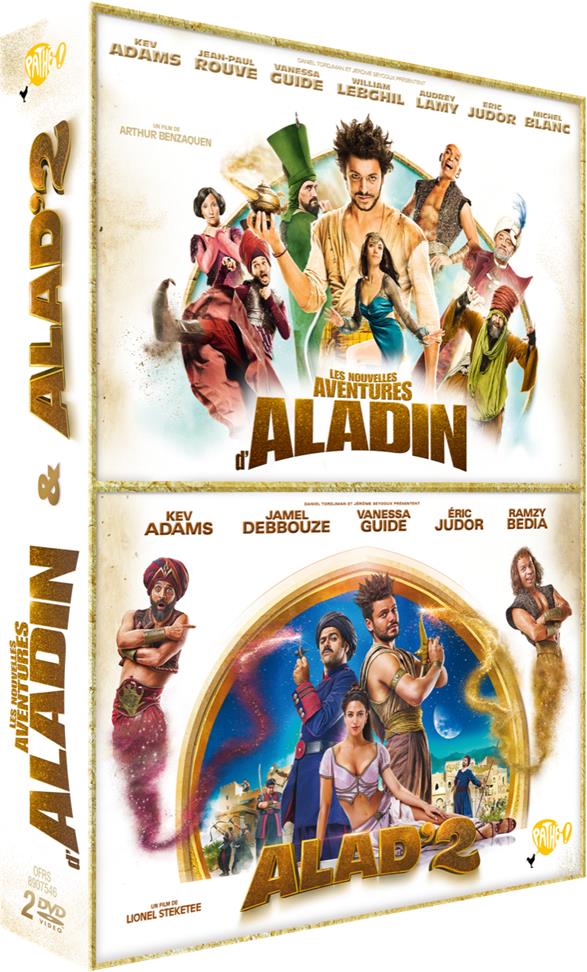 Les Nouvelles aventures d'Aladin + Alad'2 [DVD]