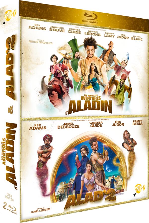 Les Nouvelles aventures d'Aladin + Alad'2 [Blu-ray]