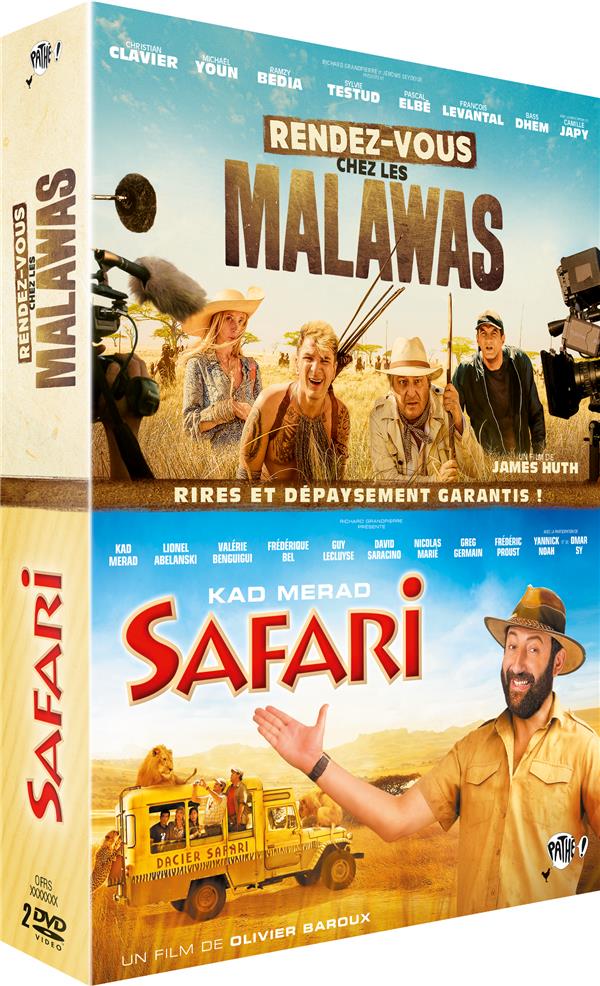 Safari + Rendez-vous chez les Malawas [DVD]